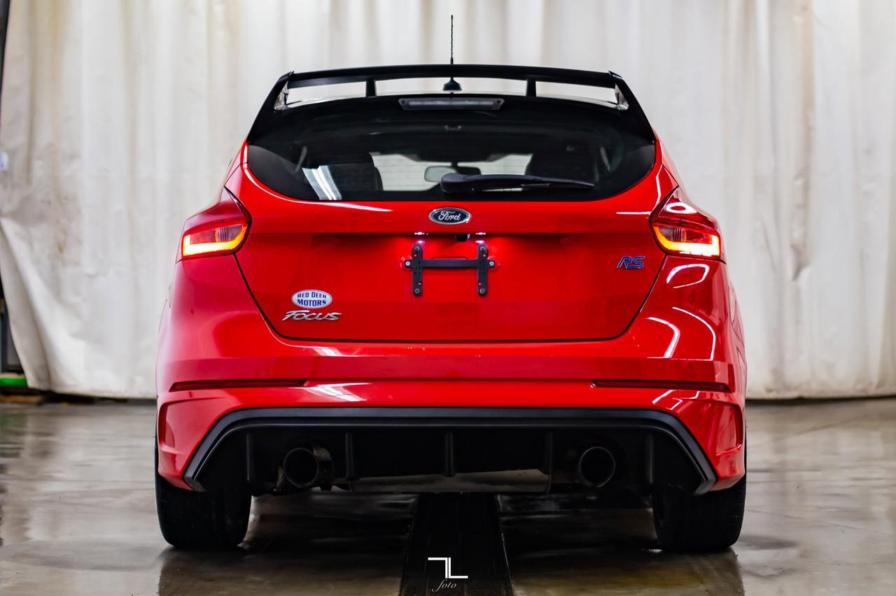 2018 Ford Focus AWD RS Manual Leather Roof Nav Red Deer AB