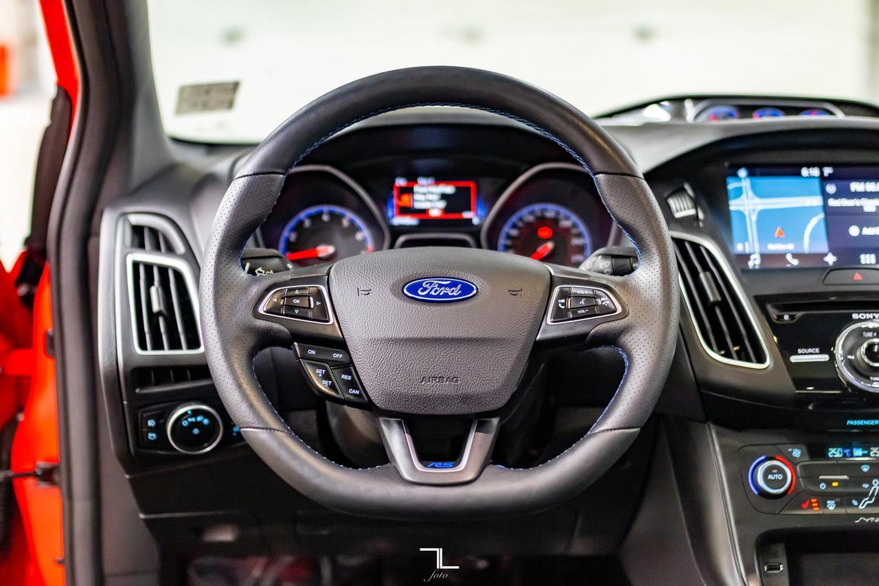 2018 Ford Focus AWD RS Manual Leather Roof Nav Red Deer AB
