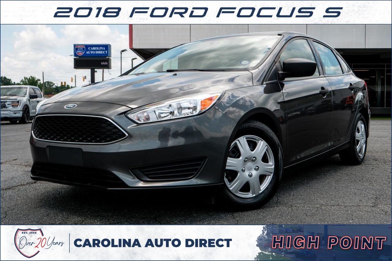 2018 Ford Focus S / SYNC With AppLink / Rear View Camera!