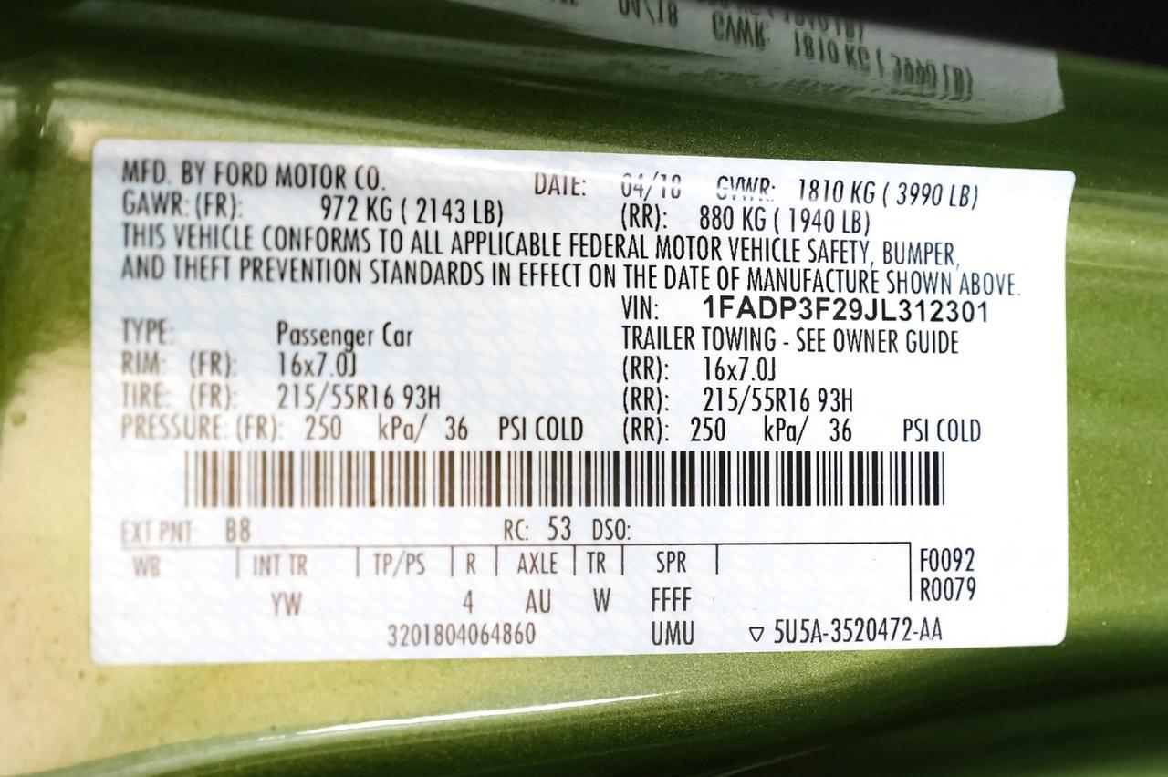 2018 Ford Focus SE AUTOMATIC HEATED SEATS REAR CAMERA BLUETOOTH CRUISE CONTROL A Carrollton TX