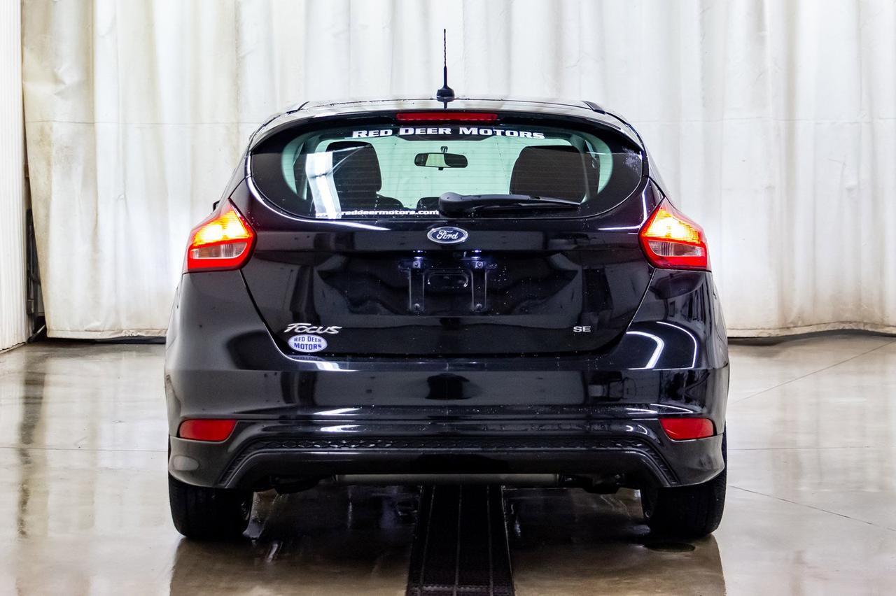 2018 Ford Focus SE Hatchback BCam Heated Seats Red Deer AB