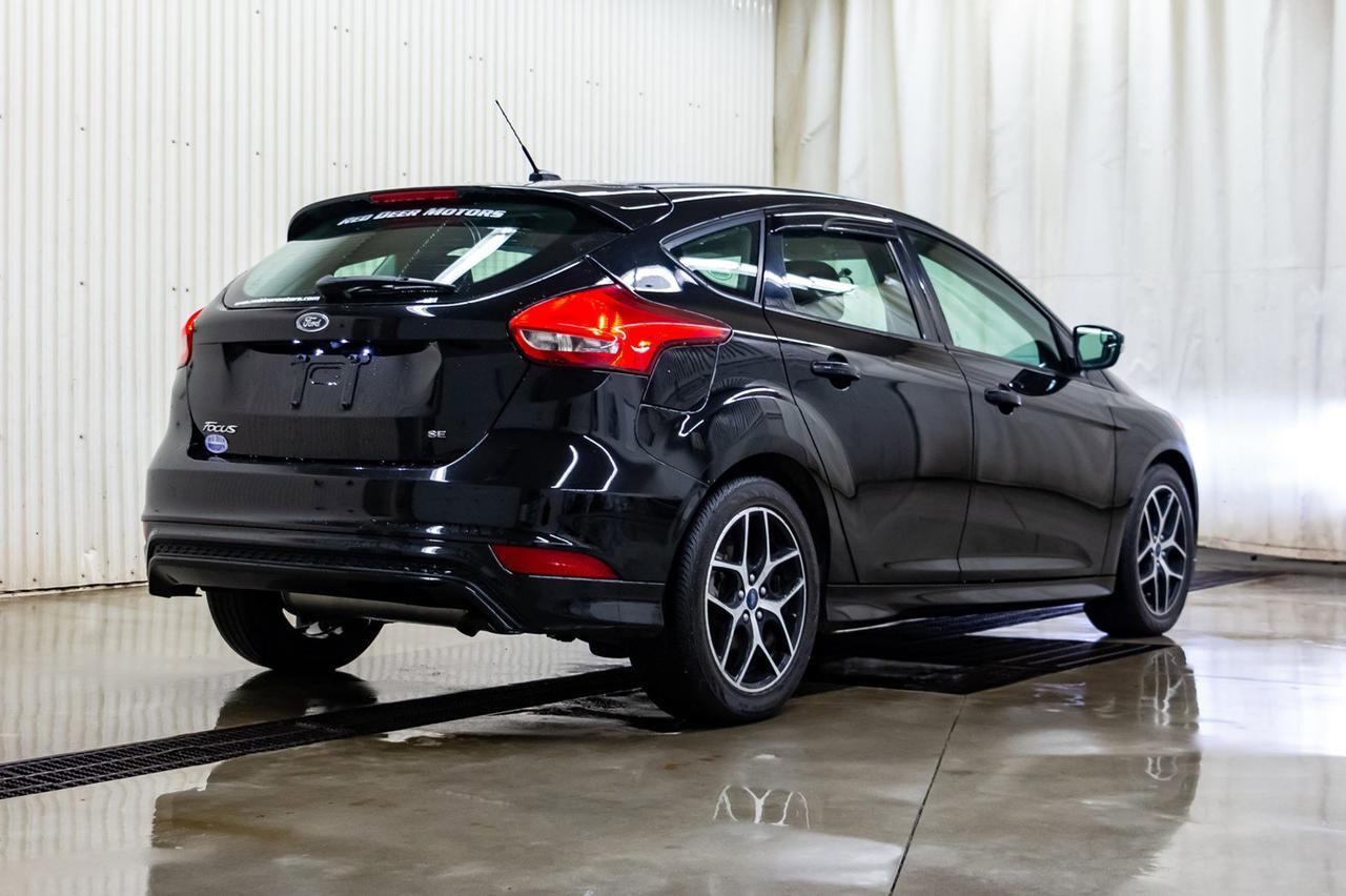 2018 Ford Focus SE Hatchback BCam Heated Seats Red Deer AB