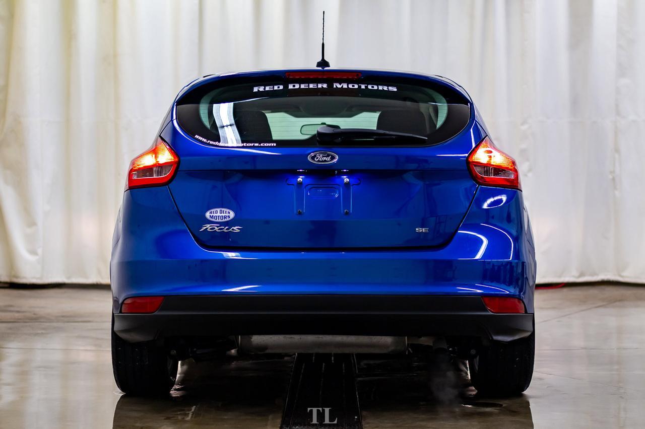 2018 Ford Focus SE Hatchback BCam Remote Start Red Deer AB