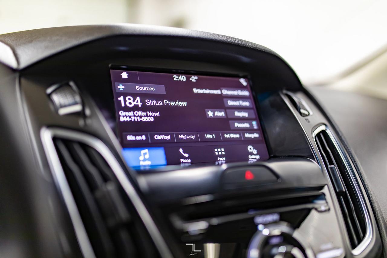 2018 Ford Focus Titanium Hatchback Leather Roof BCam Red Deer AB