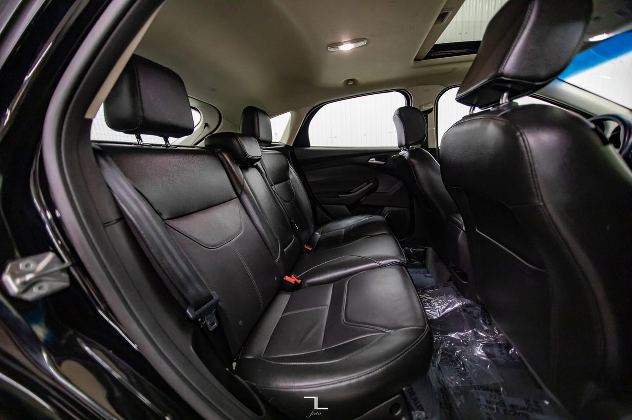 2018 Ford Focus Titanium Hatchback Leather Roof BCam Red Deer AB