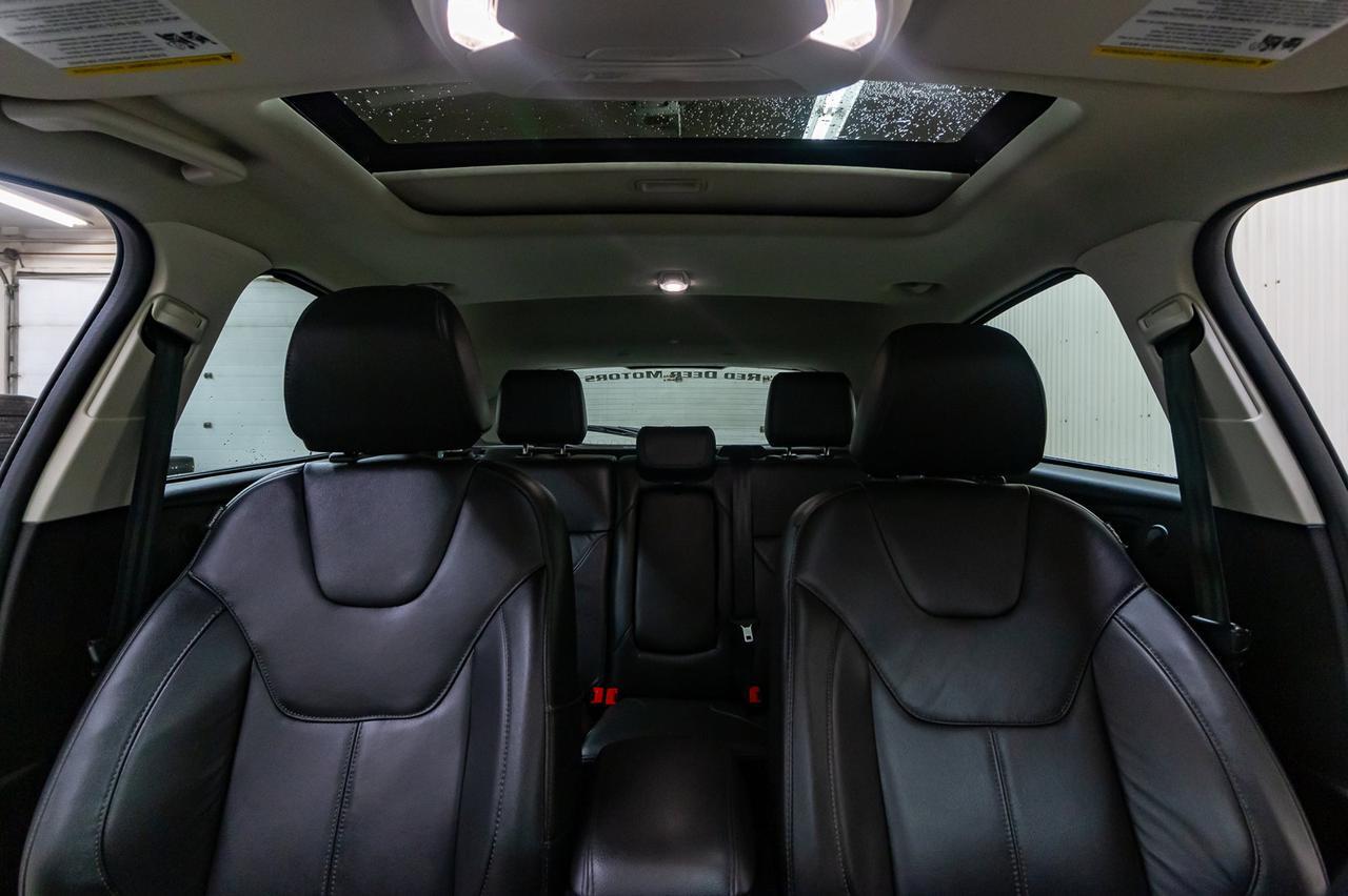 2018 Ford Focus Titanium Hatchback Leather Roof BCam Red Deer AB