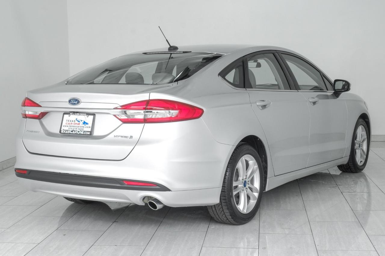 2018 Ford Fusion HYBRID S AUTOMATIC REAR CAMERA KEYLESS START BLUETOOTH CRUISE CONTROL ALLOY WHEELS Carrollton TX