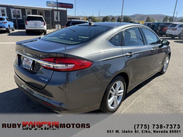 2018 Ford Fusion Hybrid S Elko NV 2018 Ford Fusion Hybrid S Elko NV