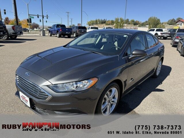 2018 Ford Fusion Hybrid S Elko NV 2018 Ford Fusion Hybrid S Elko NV