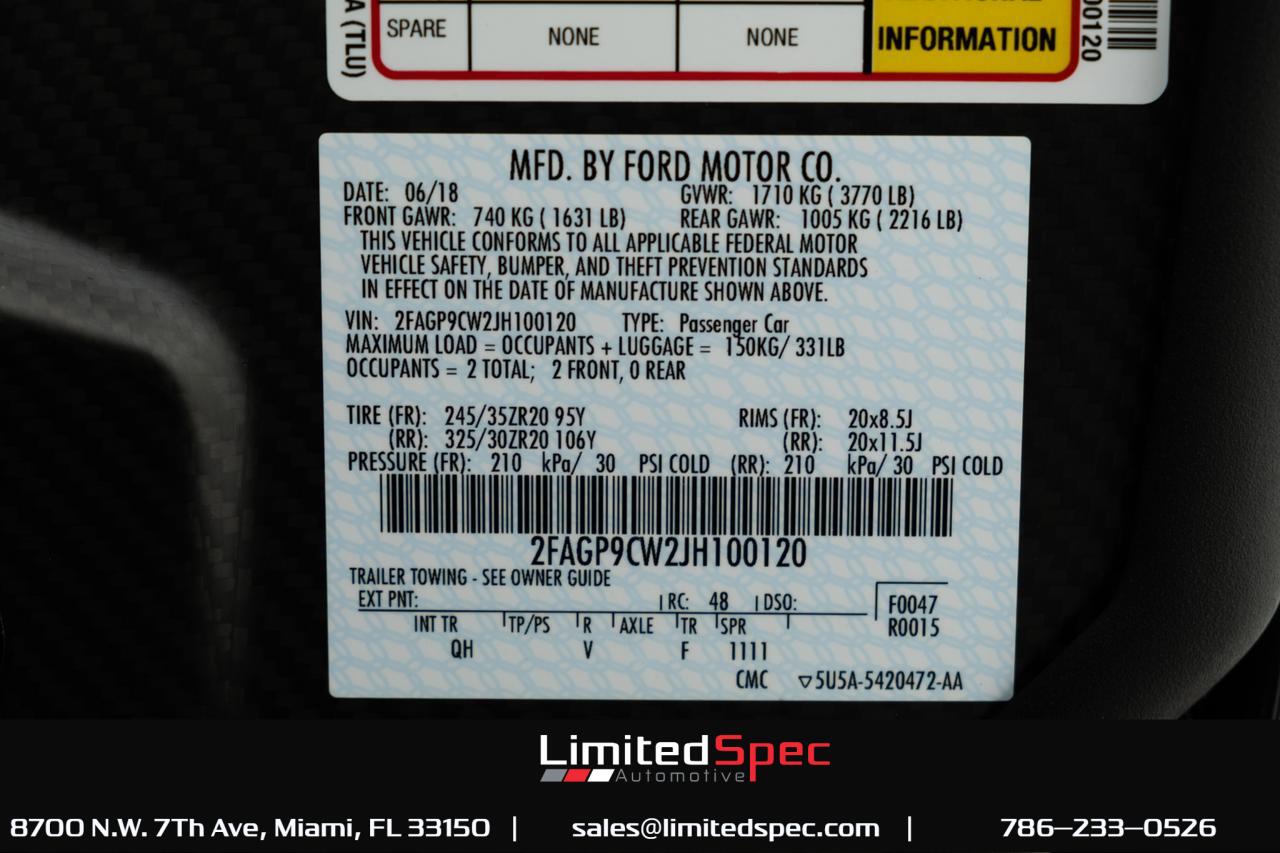 2018 Ford GT Miami FL