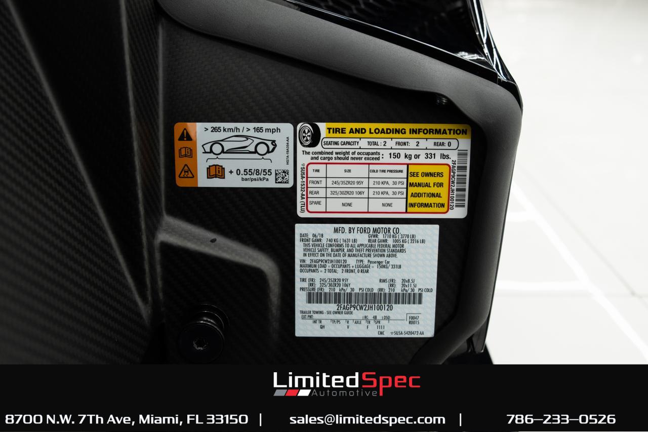 2018 Ford GT Miami FL