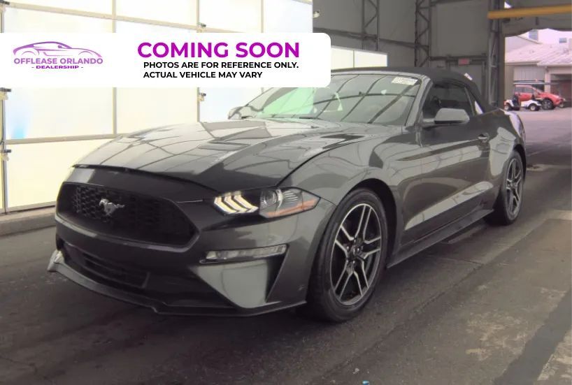 2018 Ford Mustang EcoBoost Premium Convertible 2D
