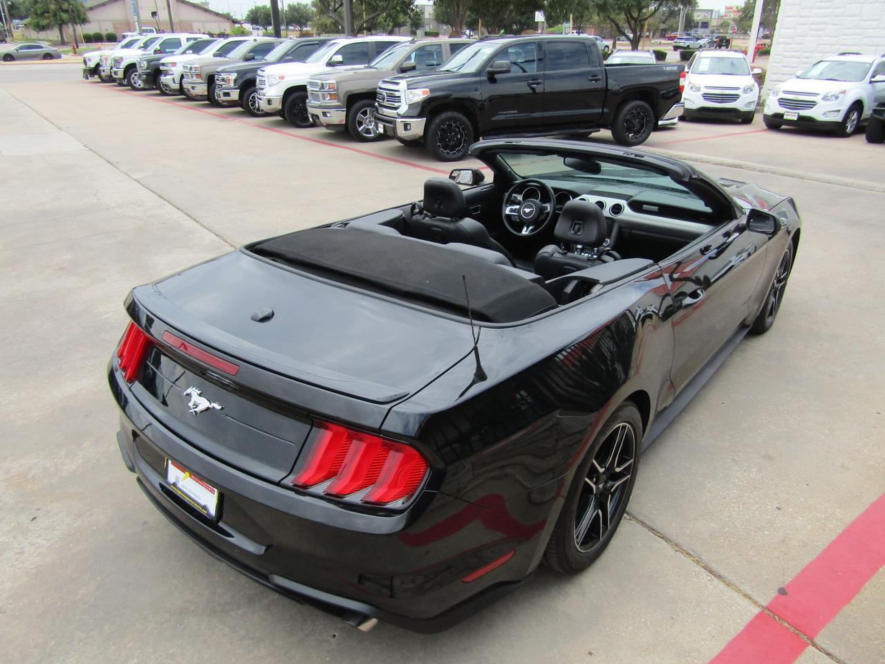 2018 Ford Mustang EcoBoost Premium Convertible Grand Prairie TX