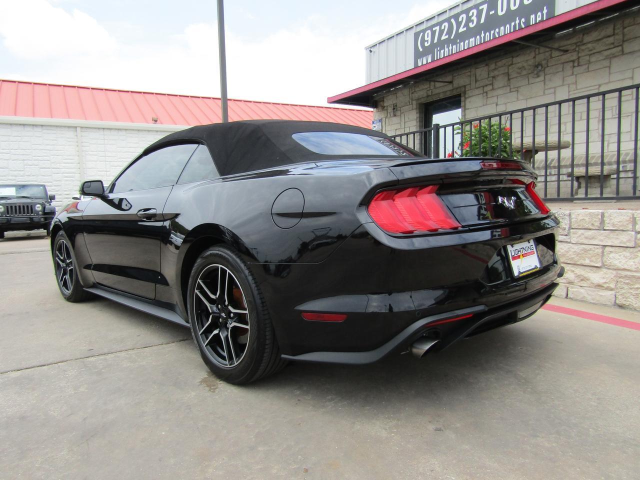 2018 Ford Mustang EcoBoost Premium Convertible Grand Prairie TX