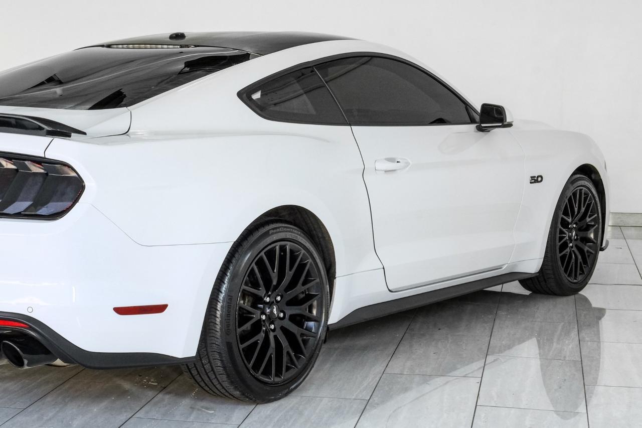 2018 Ford Mustang GT AUTOMATIC BLACK ACCENT PKG LEATHER SEATS REAR CAMERA KEYLESS START HOOD VENTS Carrollton TX