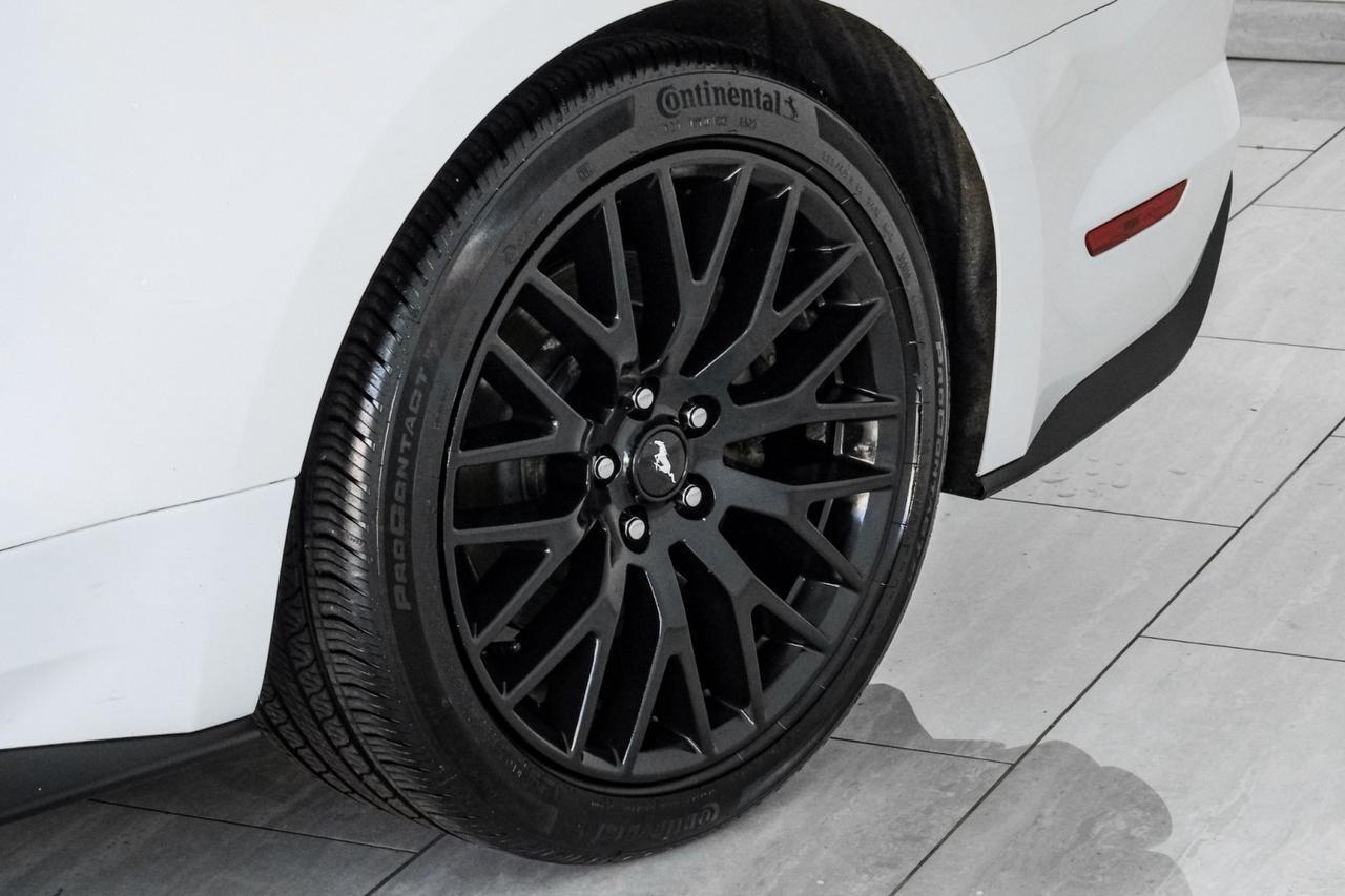 2018 Ford Mustang GT AUTOMATIC BLACK ACCENT PKG LEATHER SEATS REAR CAMERA KEYLESS START HOOD VENTS Carrollton TX