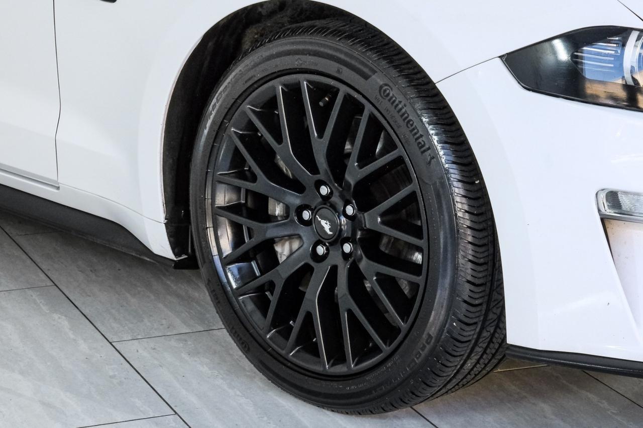 2018 Ford Mustang GT AUTOMATIC BLACK ACCENT PKG LEATHER SEATS REAR CAMERA KEYLESS START HOOD VENTS Carrollton TX