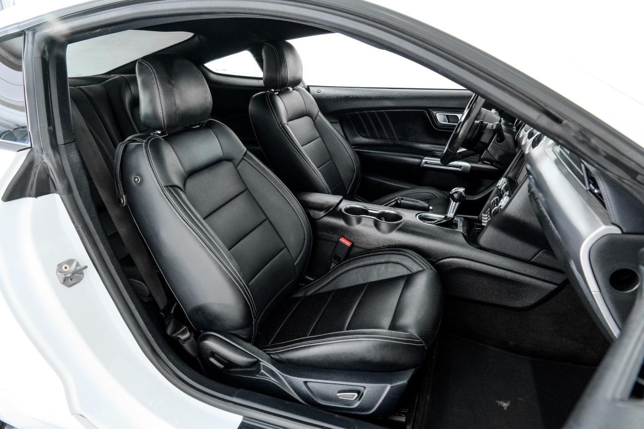 2018 Ford Mustang GT AUTOMATIC BLACK ACCENT PKG LEATHER SEATS REAR CAMERA KEYLESS START HOOD VENTS Carrollton TX