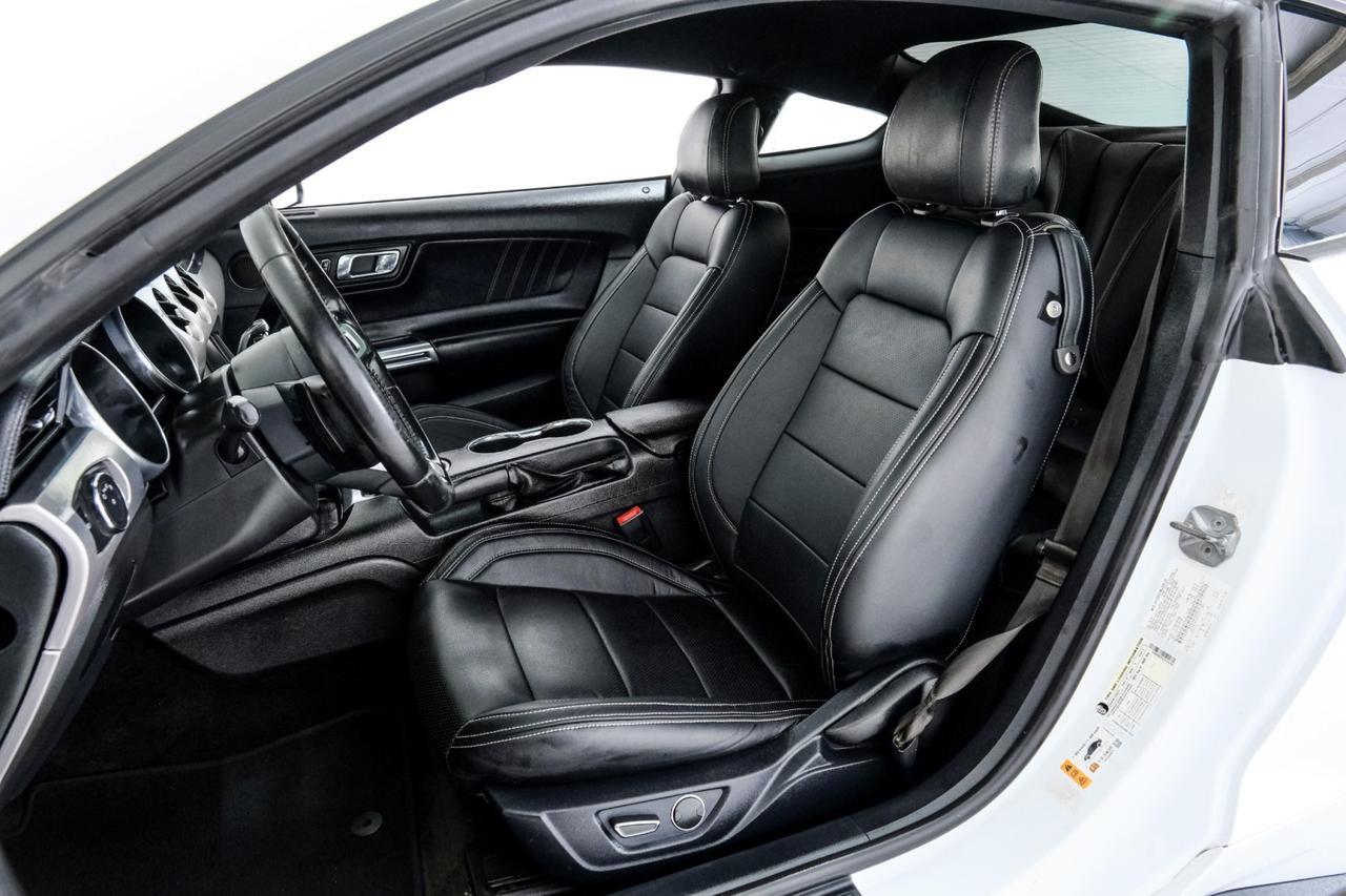 2018 Ford Mustang GT AUTOMATIC BLACK ACCENT PKG LEATHER SEATS REAR CAMERA KEYLESS START HOOD VENTS Carrollton TX
