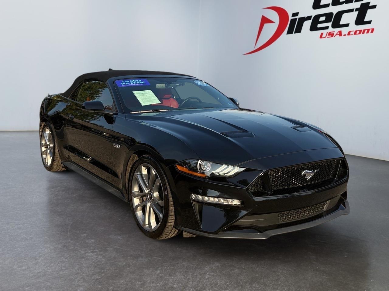 2018 Ford Mustang GT Premium, REMOTE START, SHAKER PRO AUDIO SYSTEM, HEATED & VENTILATED SEATS, BACKUP CAMERA, BLIND SPOT ALERT, PUSH BUTTON START, ONLY 21K MILES, 1 OWNER, CLEAN CARFAX, RIDE IN STYLE!