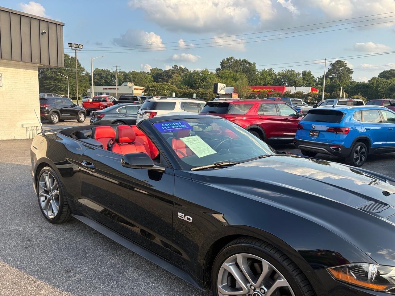 2018 Ford Mustang GT Premium, REMOTE START, SHAKER PRO AUDIO SYSTEM, HEATED & VENTILATED SEATS, BACKUP CAMERA, BLIND SPOT ALERT, PUSH BUTTON START, ONLY 21K MILES, 1 OWNER, CLEAN CARFAX, RIDE IN STYLE! Virginia Beach VA