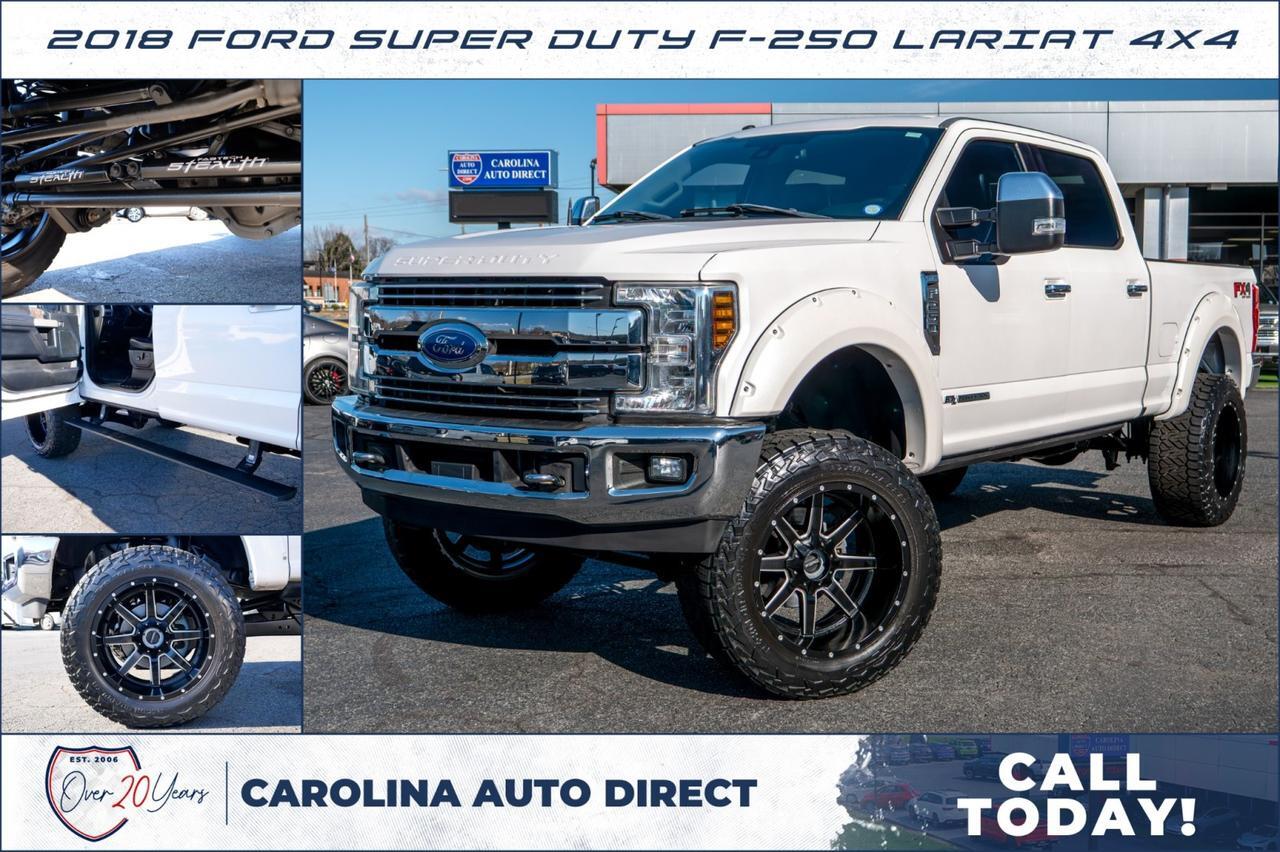 2018 Ford Super Duty F-250 LARIAT 4X4 / UPGRADES / Diesel / Ultimate PKG!