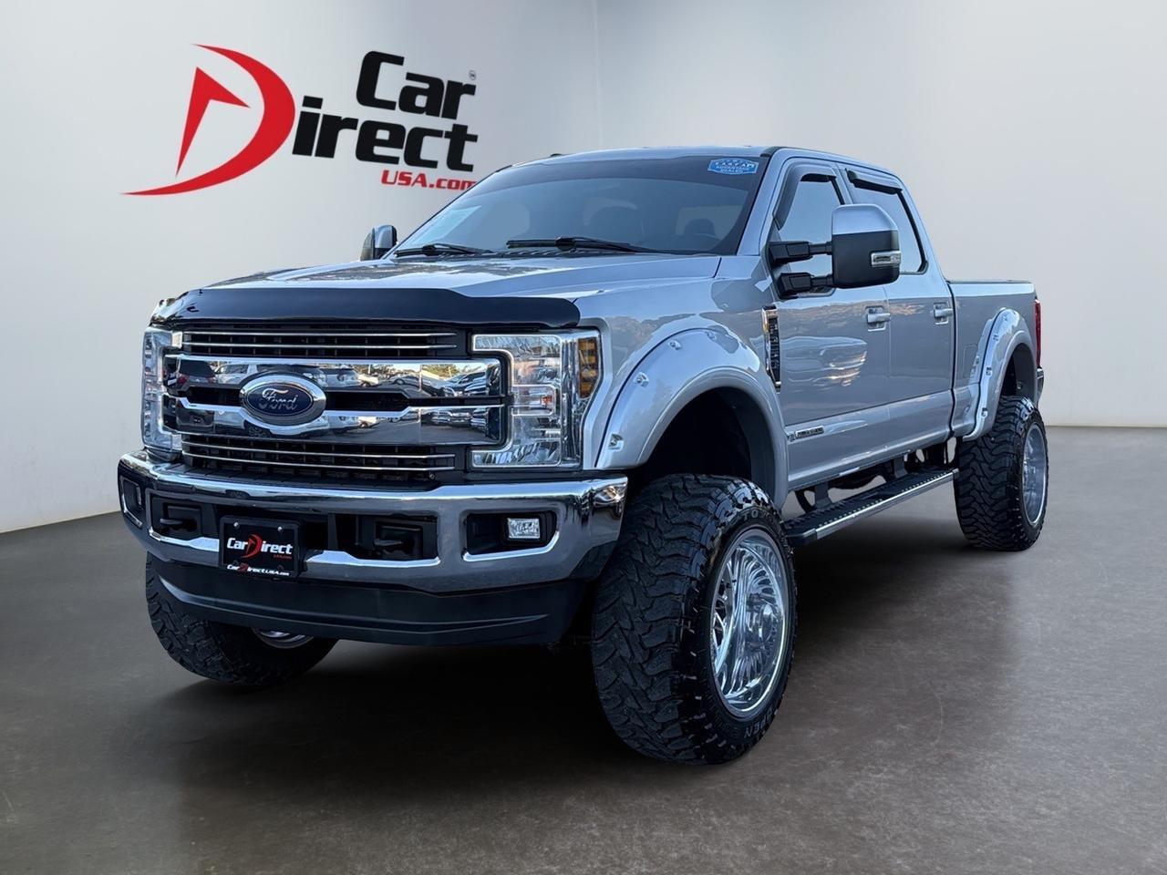 2018 Ford Super Duty F-250 SRW LARIAT, POWER STROKE TURBO DIESEL, TOW PACKAGE, RUNNING BOARDS, REAR POWER SLIDING WINDOW, HEATED & VENTILATED SEATS, BACKUP CAMERA WITH PARKING SENSORS, CLEAN CARFAX, DRIVE WITH POWER!