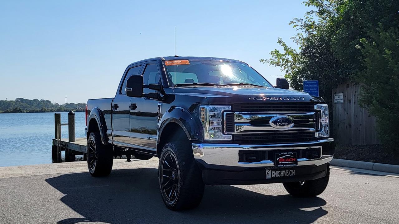 2018 Ford Super Duty F250 SRW XLT CREW CAB 4X4 6.7L POWERSTROKE DIESEL