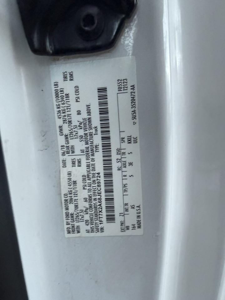 2018 Ford Super Duty F-250 Utility XL Collinsville OK