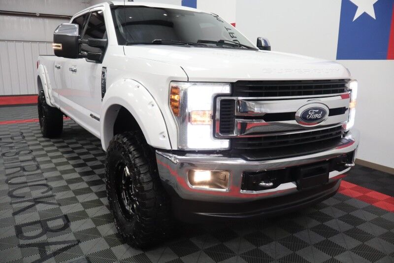2018 Ford Super Duty F-250 XLT Lifted Long Bed 6.7L Diesel GPS Camera Gooseneck 37in Tires Arlington TX