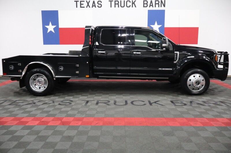 2018 Ford Super Duty F-450 Limited Dually FX4 CM Flatbed 19.5 Alcoa Sunroof FREE WARRANTY Arlington TX