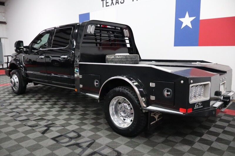 2018 Ford Super Duty F-450 Limited Dually FX4 CM Flatbed 19.5 Alcoa Sunroof FREE WARRANTY Arlington TX