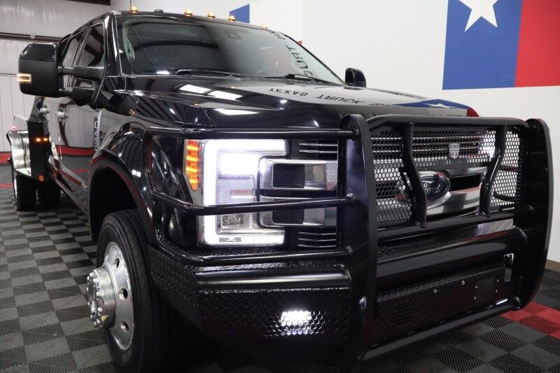 2018 Ford Super Duty F-450 Limited Dually FX4 CM Flatbed 19.5 Alcoa Sunroof FREE WARRANTY Arlington TX