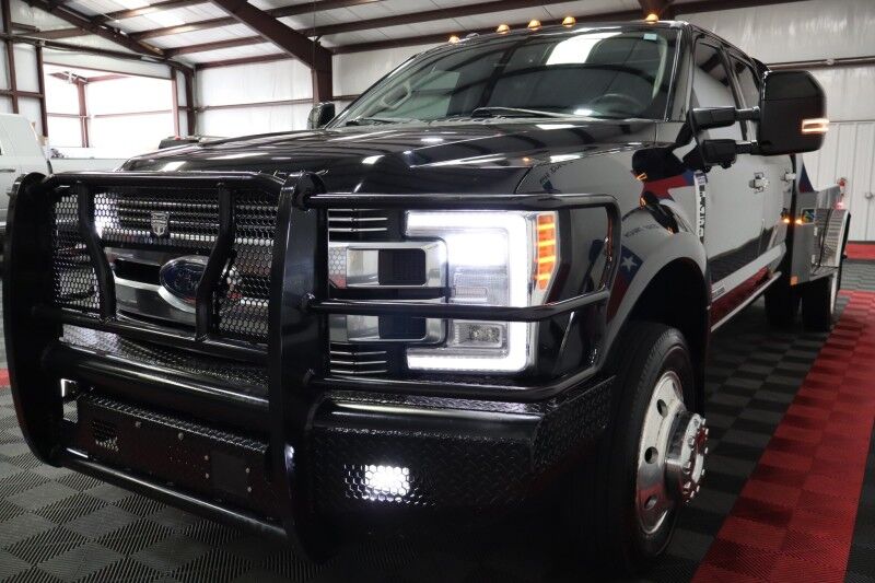 2018 Ford Super Duty F-450 Limited Dually FX4 CM Flatbed 19.5 Alcoa Sunroof FREE WARRANTY Arlington TX