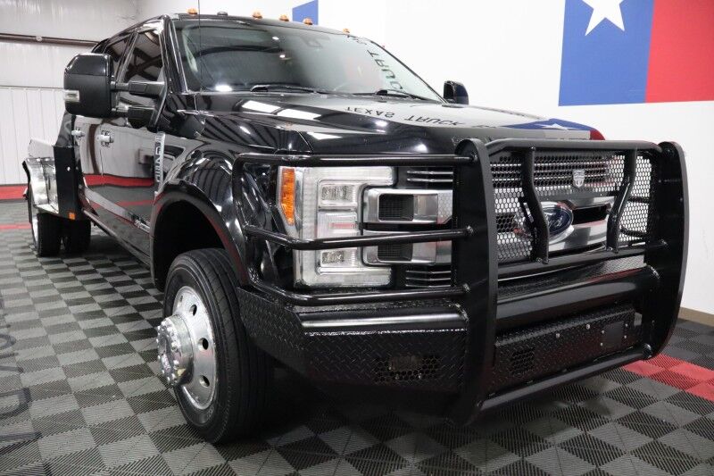 2018 Ford Super Duty F-450 Limited Dually FX4 CM Flatbed 19.5 Alcoa Sunroof FREE WARRANTY Arlington TX