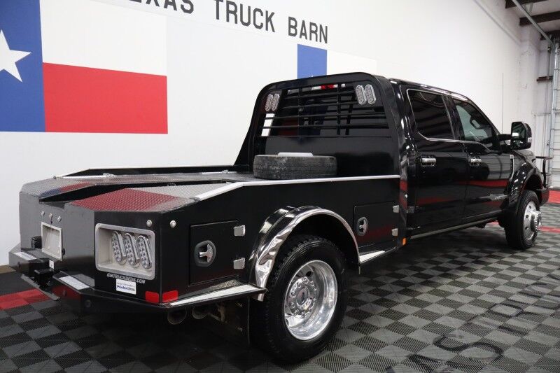 2018 Ford Super Duty F-450 Limited Dually FX4 CM Flatbed 19.5 Alcoa Sunroof FREE WARRANTY Arlington TX