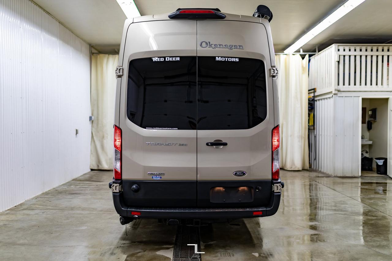 2018 Ford T-350 Okanagan Tribute Class B 22" Diesel Leather Nav BCam Red Deer AB