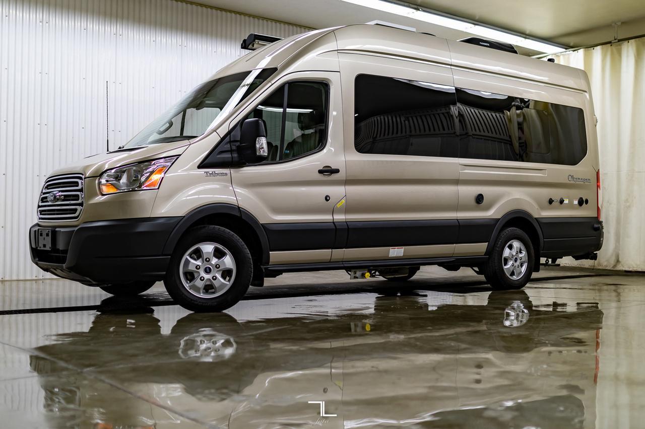 2018 Ford T-350 Okanagan Tribute Class B 22" Diesel Leather Nav BCam Red Deer AB