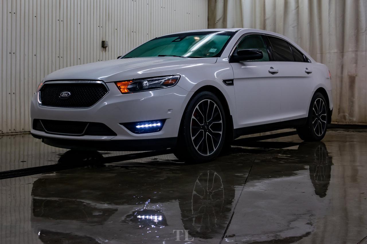 2018 Ford Taurus AWD SHO Leather Roof Nav BCam Red Deer AB