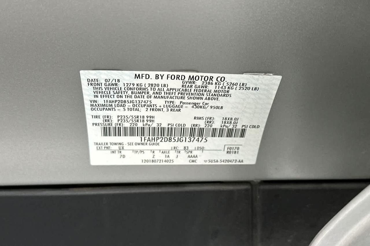 2018 Ford Taurus SE Roseville CA