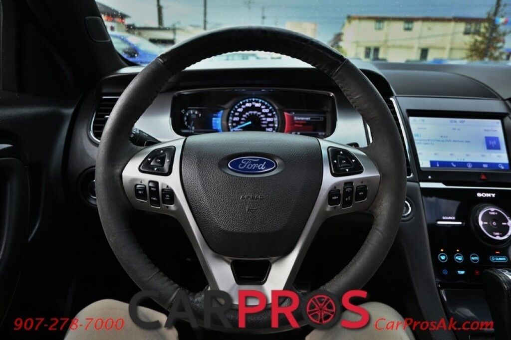 2018 Ford Taurus SHO - All Wheel Drive - Performance Pkg - Leather Heated/Cooled Front Seats - Remote Start - Sunroof - Heated Alcant Steering Wheel - Navigation - Rearview Camera - Heated Rear Seats - Tinted - Subwoofer Anchorage AK