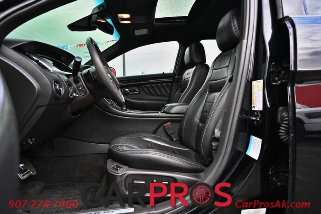 2018 Ford Taurus SHO - All Wheel Drive - Performance Pkg - Leather Heated/Cooled Front Seats - Remote Start - Sunroof - Heated Alcant Steering Wheel - Navigation - Rearview Camera - Heated Rear Seats - Tinted - Subwoofer Anchorage AK