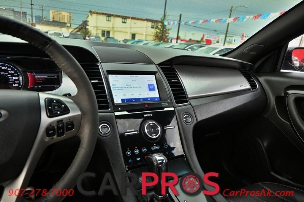 2018 Ford Taurus SHO - All Wheel Drive - Performance Pkg - Leather Heated/Cooled Front Seats - Remote Start - Sunroof - Heated Alcant Steering Wheel - Navigation - Rearview Camera - Heated Rear Seats - Tinted - Subwoofer Anchorage AK