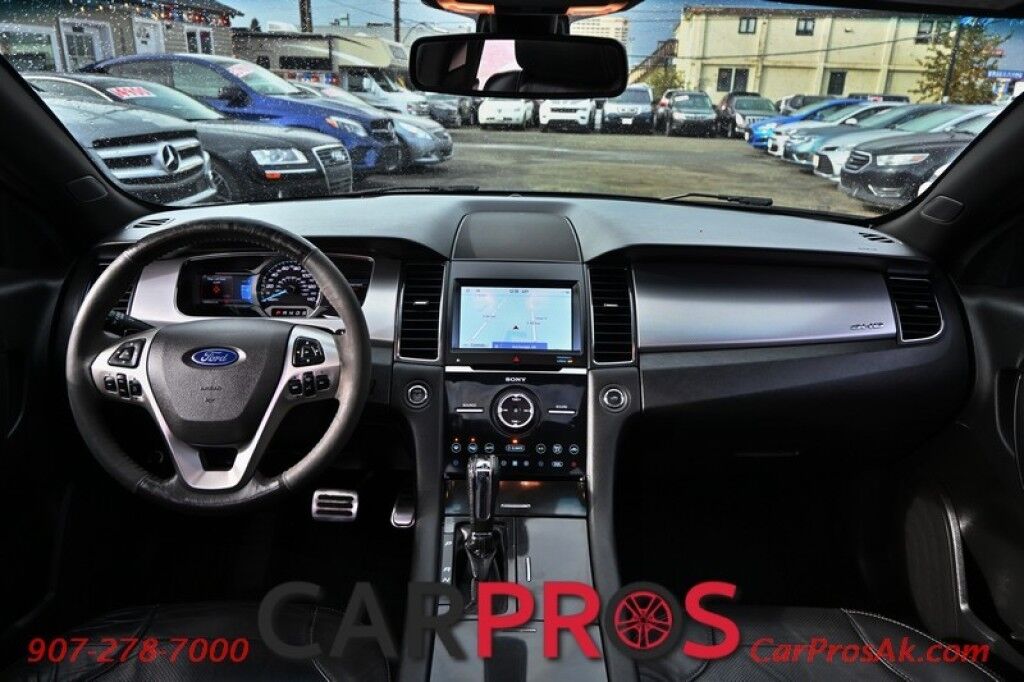 2018 Ford Taurus SHO - All Wheel Drive - Performance Pkg - Leather Heated/Cooled Front Seats - Remote Start - Sunroof - Heated Alcant Steering Wheel - Navigation - Rearview Camera - Heated Rear Seats - Tinted - Subwoofer Anchorage AK
