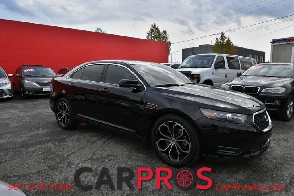 2018 Ford Taurus SHO - All Wheel Drive - Performance Pkg - Leather Heated/Cooled Front Seats - Remote Start - Sunroof - Heated Alcant Steering Wheel - Navigation - Rearview Camera - Heated Rear Seats - Tinted - Subwoofer Anchorage AK