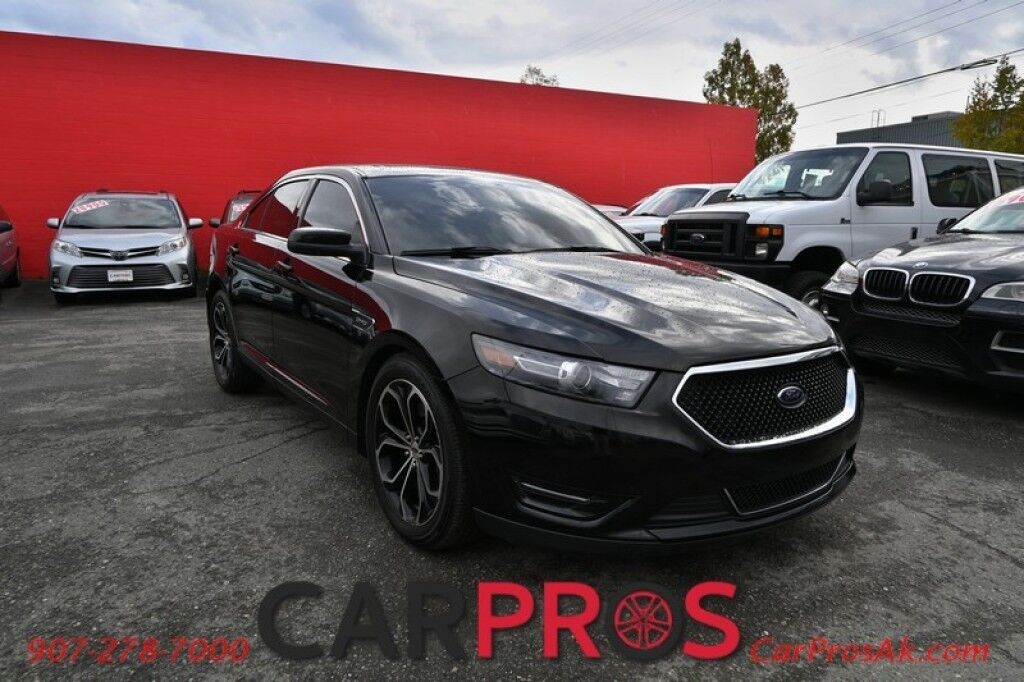 2018 Ford Taurus SHO - All Wheel Drive - Performance Pkg - Leather Heated/Cooled Front Seats - Remote Start - Sunroof - Heated Alcant Steering Wheel - Navigation - Rearview Camera - Heated Rear Seats - Tinted - Subwoofer Anchorage AK