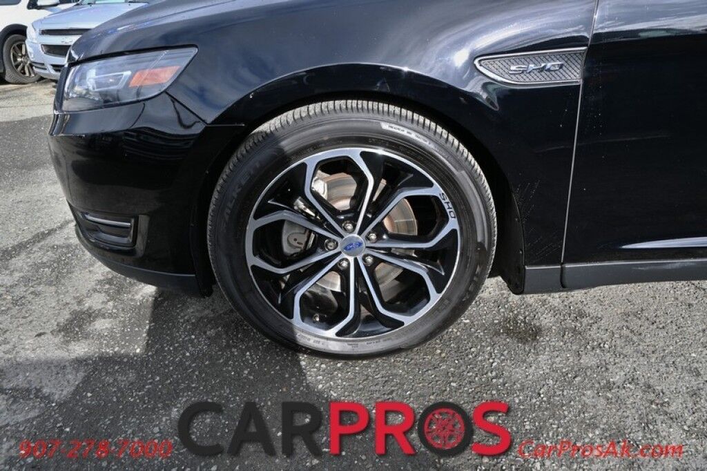 2018 Ford Taurus SHO - All Wheel Drive - Performance Pkg - Leather Heated/Cooled Front Seats - Remote Start - Sunroof - Heated Alcant Steering Wheel - Navigation - Rearview Camera - Heated Rear Seats - Tinted - Subwoofer Anchorage AK