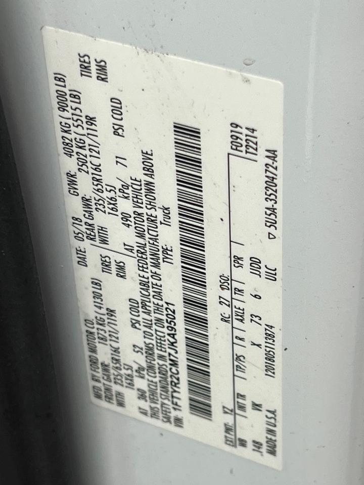 2018 Ford Transit-250 Base Springfield VA