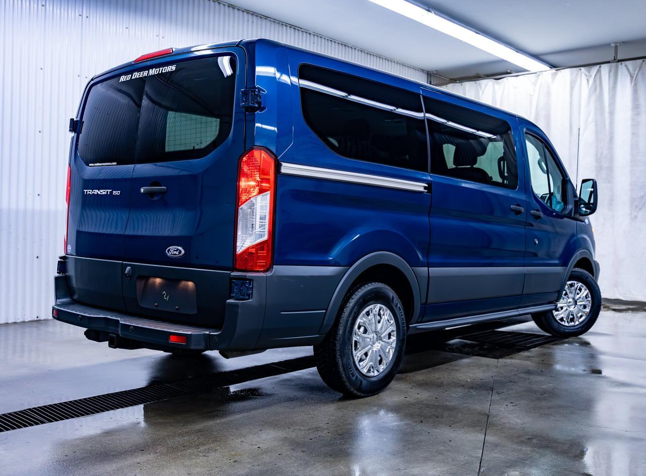 2018 Ford Transit Passenger Wagon T-150 LOW ROOF 8 PASS VAN LOAD Red Deer AB