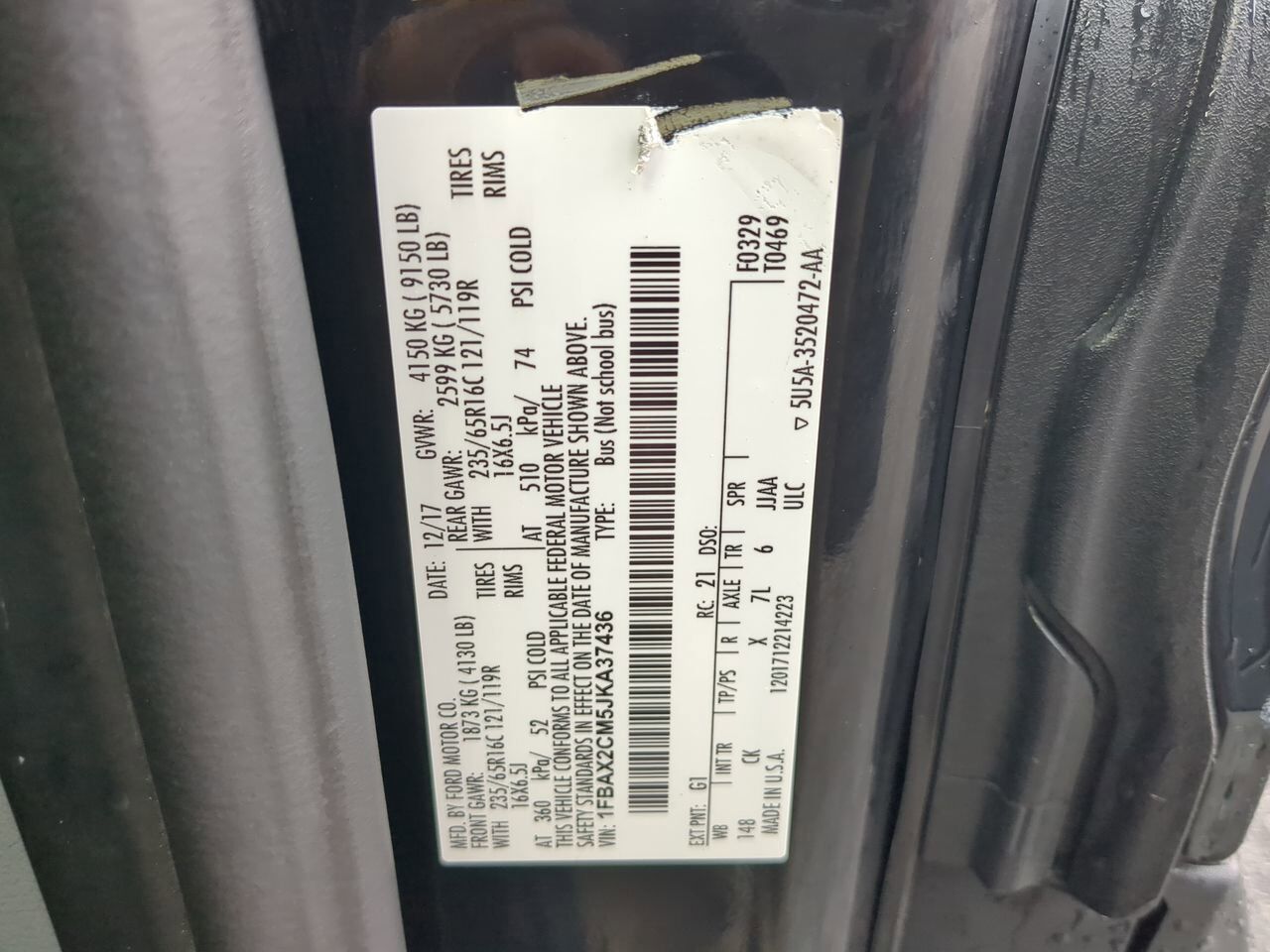 2018 Ford Transit Passenger Wagon XLT Winder GA